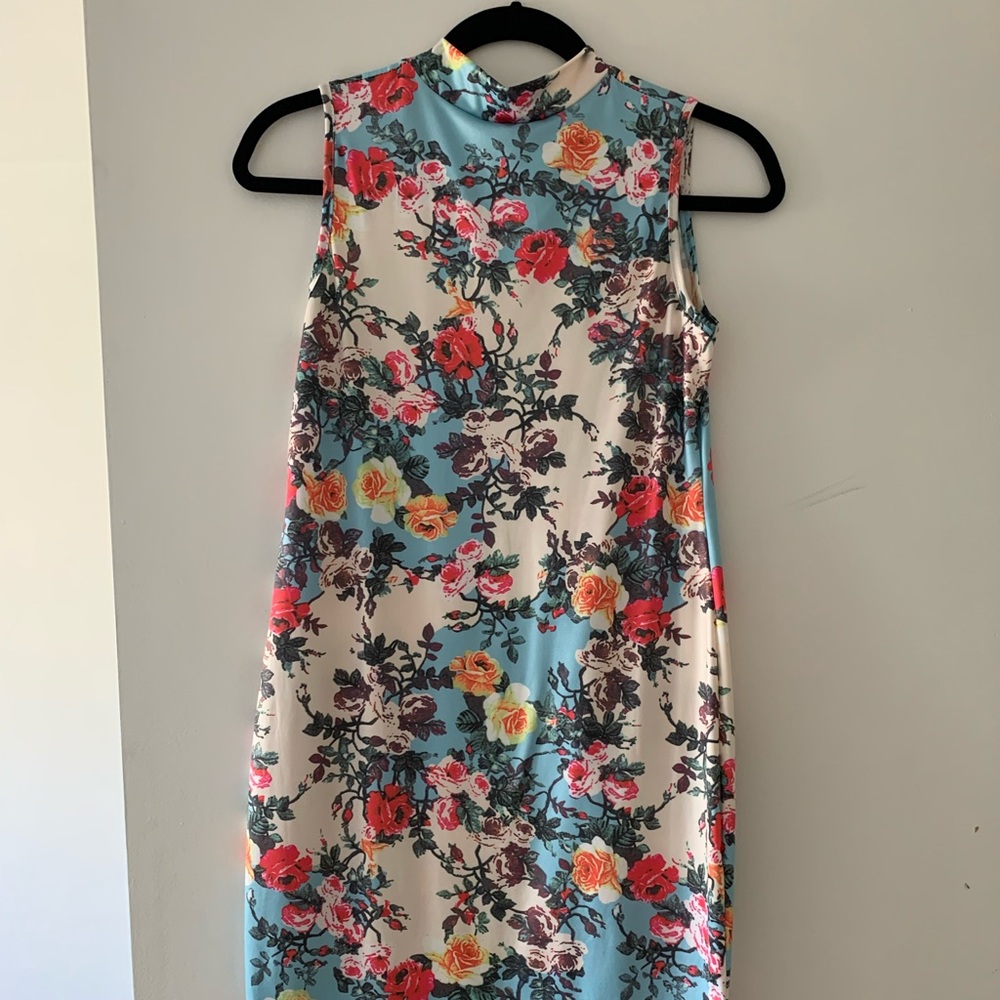 Flower Sleeveless Dress - image 1